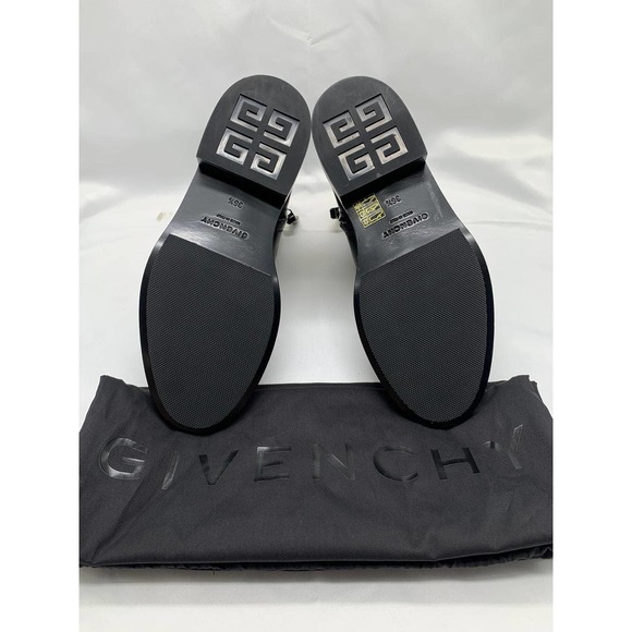 Givenchy Women's Lock Bootie Black EUR 36.5 US 6.5 - Picture 7 of 8